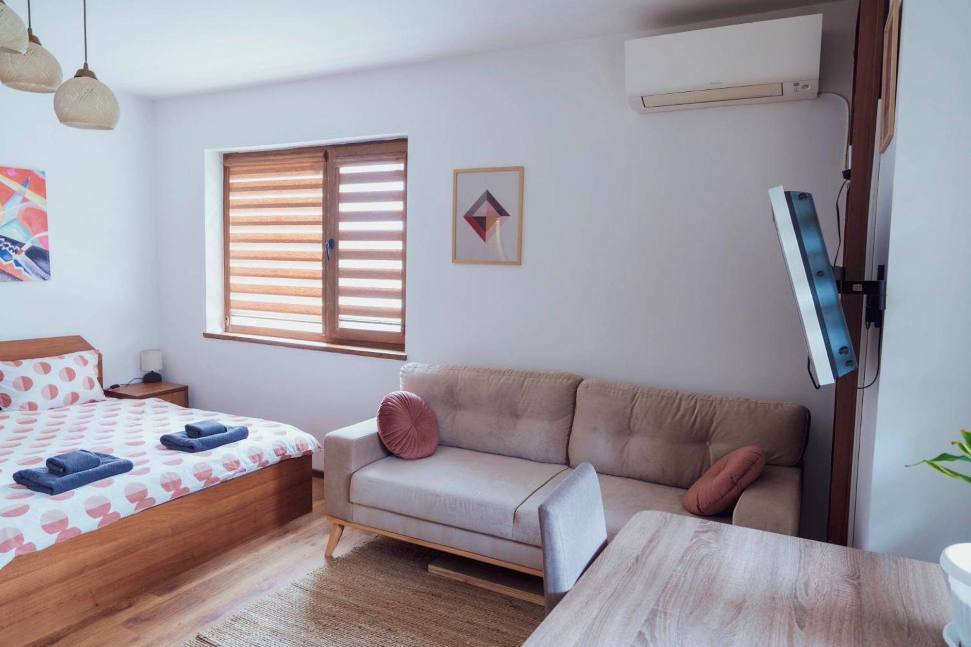 בנסקו Cozy & Stylish Flat With Amazing View, 2Min Walk To Ski Road, 7-8 Min To Gondola מראה חיצוני תמונה