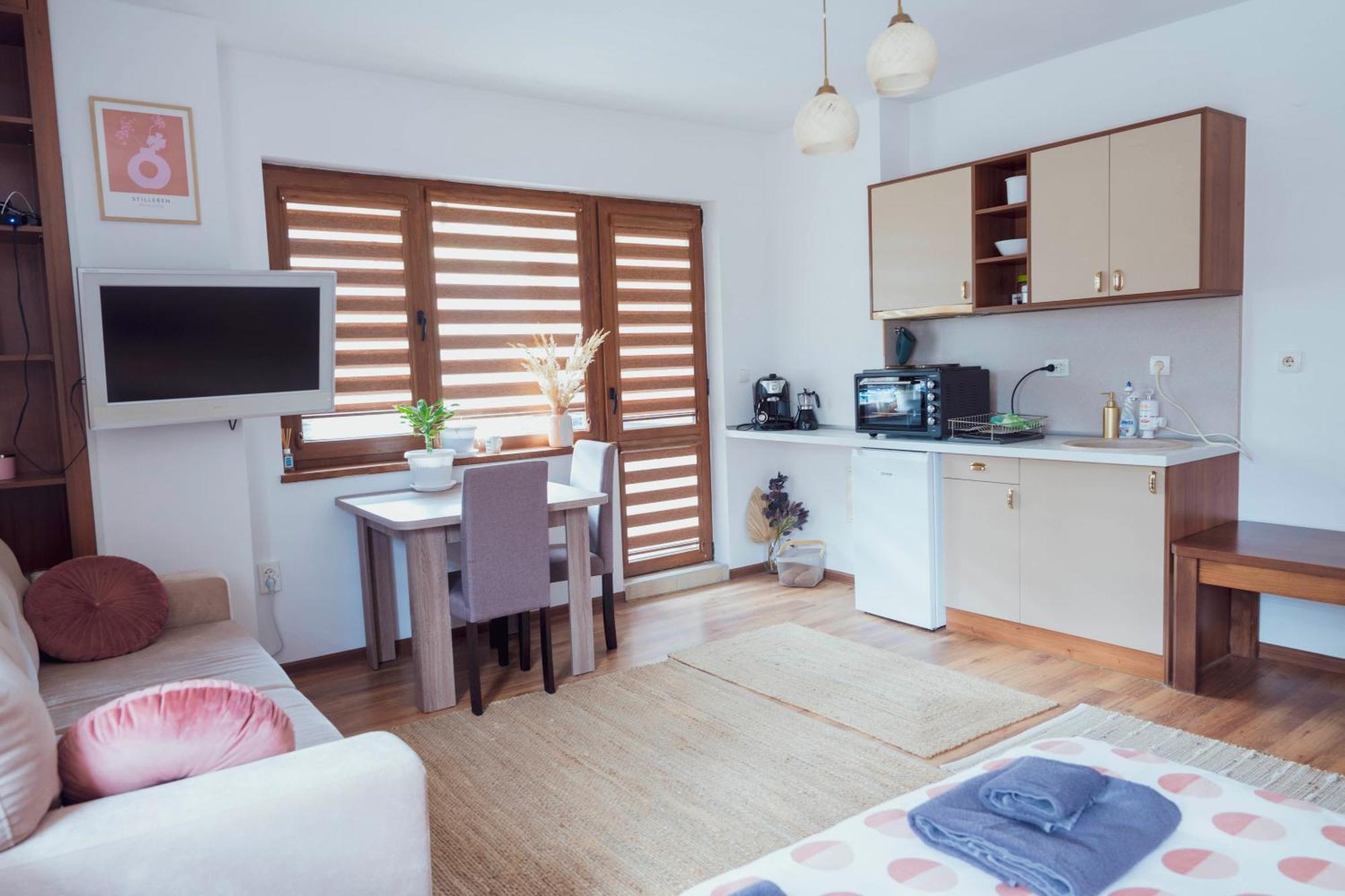 בנסקו Cozy & Stylish Flat With Amazing View, 2Min Walk To Ski Road, 7-8 Min To Gondola מראה חיצוני תמונה